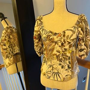 H&M | floral top